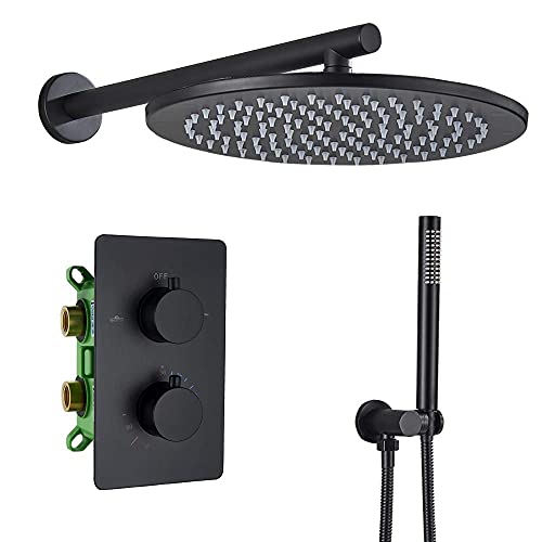 Robinet mural thermostatique en laiton pour éliminer les variations de température