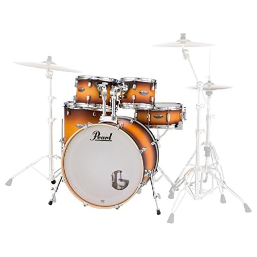Pearl DMP905P/C225 Decade Maple 5-pc. Shell Pack, Classic Satin Amburst