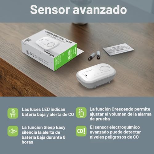 FireAngel Detectores de Monóxido de Carbono con sensor de alta duración de 10 años 5