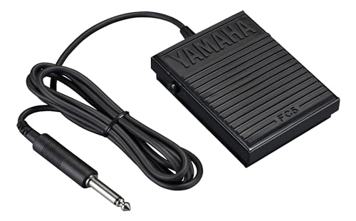 Yamaha Compact Switch, Universally Compatible, 5-Foot Cable, 0.25-Inch Plug, Black FC5