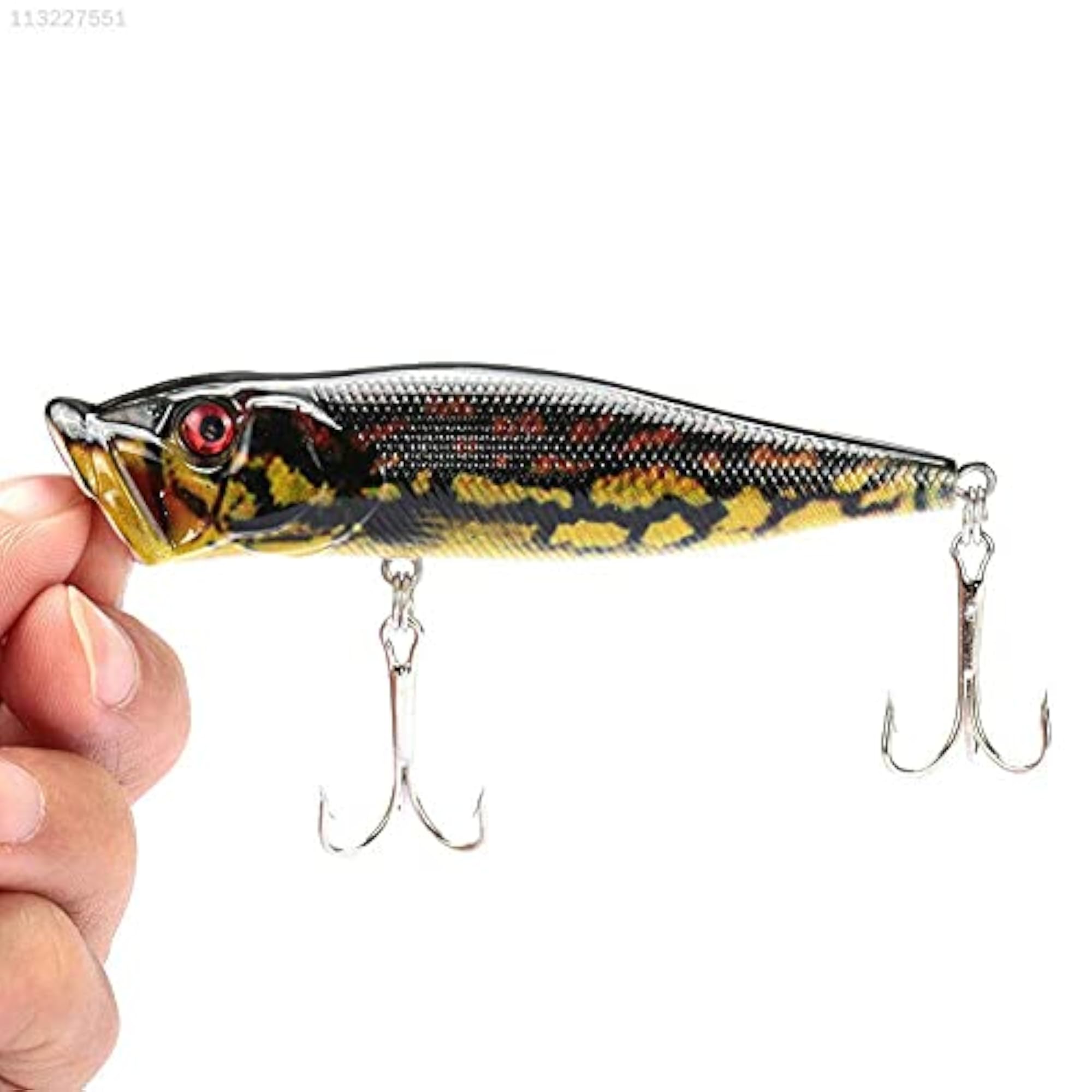 Imported Fishing Tackle Floating Popper Bionic Bait Lure