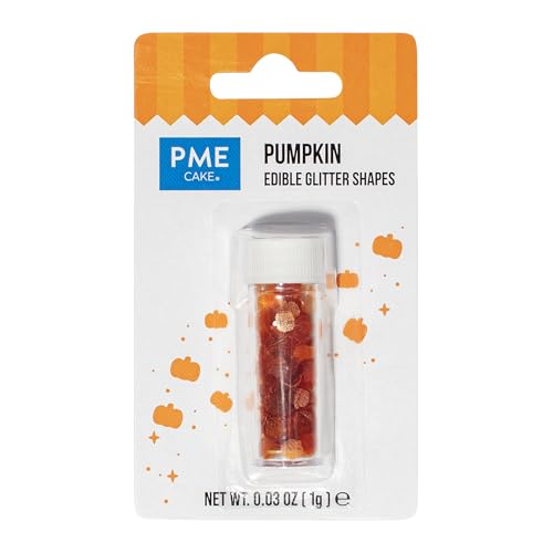 PME Copos comestibles de Halloween con forma de Calabazas (1g)