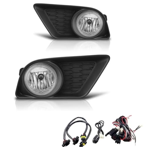Feux antibrouillard transparents DRL pour Dodge Charger avant