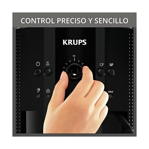 Krups Roma EA810870 - Cafetera superautomática, 15 bares, molinillo de café cónico de metal - Imagen 4