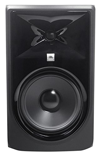 JBL Professional 308P MkII 8-Inch, 2-Way, Powered, Active Monitor Speaker for Near Field Music Production, Studio Monitor, Desktop Computer, Hi-Fi Audio. Sold individually, Black
