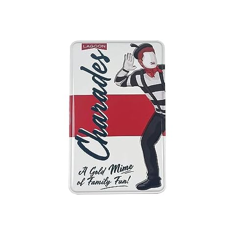 Lagoon Group Charades Game in a Tin Cover