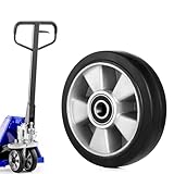 Matériau : choisissez parmi le PU le caoutchouc et le nylon|Taille : choisissez la même taille que votre roue directrice usée|Sur demande vous recevrez cette pièce de rechange dans un délai de 1 à 2 jours par envoi express de notre part