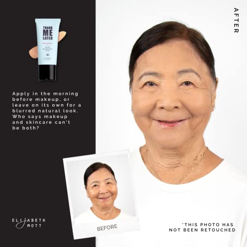Elizabeth Mott Thank Me Later Face Primer - Base Primer For Perfect Makeup Application And All-Day Wear - Cruelty-Free (30G, Blurring Primer Spf30) #TOP4