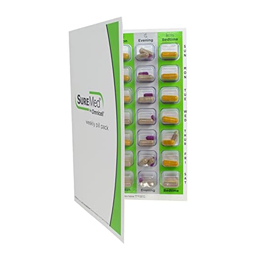 Weekly XL Medication Blister Pack