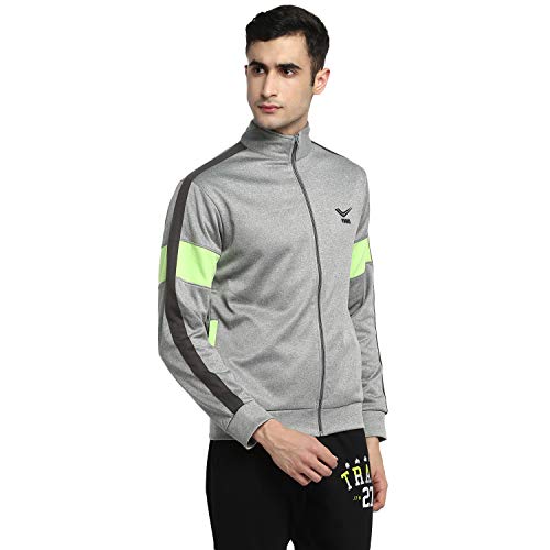Image of YUUKI-Mens Cns Fo Tape JKT-Grey Mel for Mens