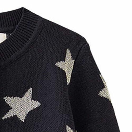 Toddler Baby Girls Boys Knit Cardigan Sweaters Long Sleeve Crewneck Star Cardigans Knit Tops Knitwear Fall Winter Outfit3