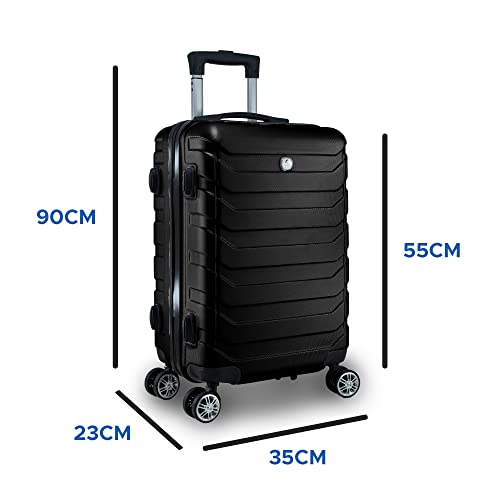 Mala 10kg Rígido com Rodinhas 360° De Bordo Allabard