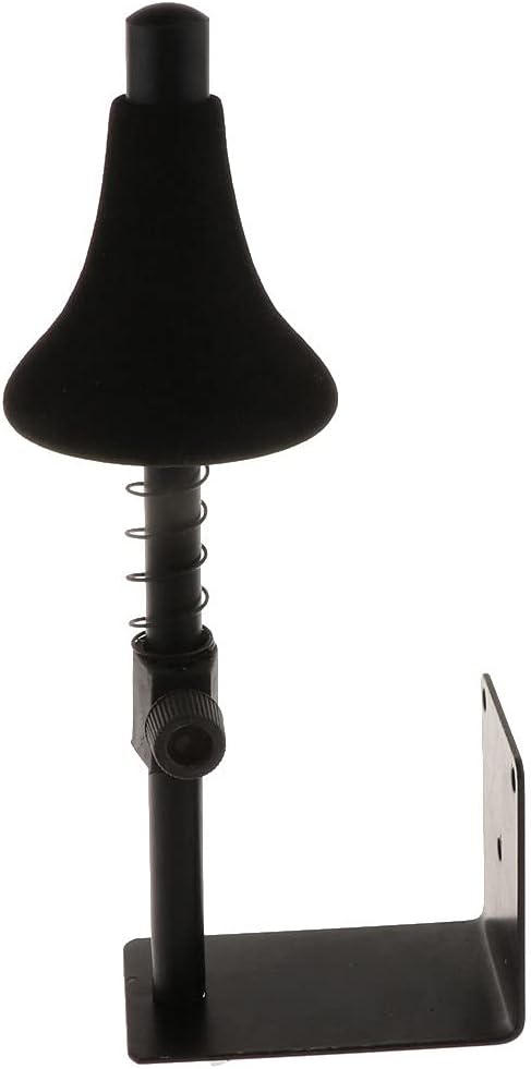 Baosity Durable Trumpet Wall Hanger Brass Instrument Accessory Trumpets Holder Black - Wall Mount, as described : Musical Instruments