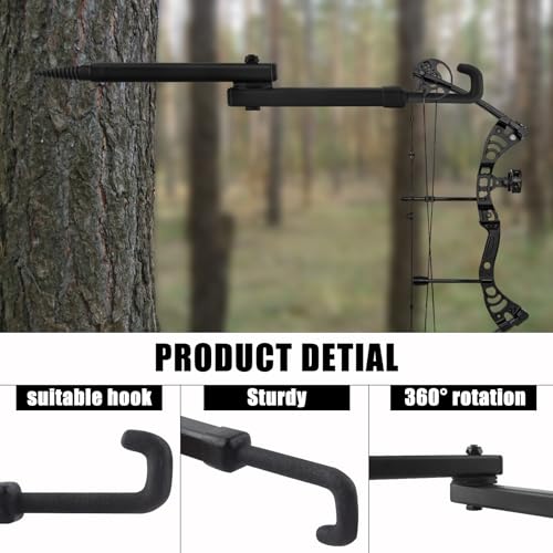 Fournitures de sport de plein air avec support d'arc de 33 cm pliant