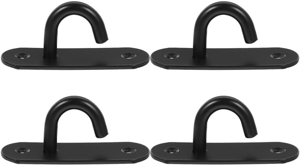 VANZACK Strong Wall Anchor 4 Hooks Ceiling Hanging for Resistance Bands Gym Hangers Stainless Steel Easy Install