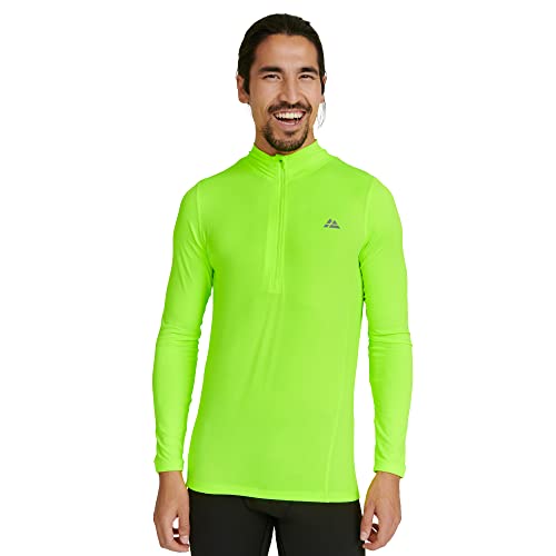 DANISH ENDURANCE Men's Sustain Long Sleeved Jersey L Neon Yellow 1-Pack