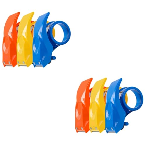 Lalafina Paketbandroller 2er Set (Orange, Gelb, Blau)