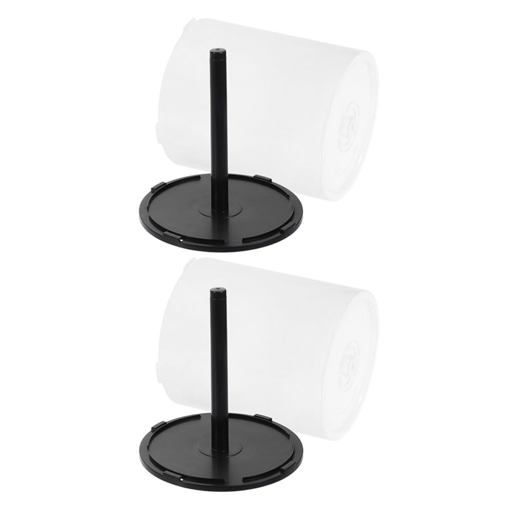 PRETYZOOM Scatola Per Torta Vuota Per Cd/Dvd Da 4 Pezzi Con Mandrino Scatola Di Immagazzinaggio Porta CD In Plastica Trasparente Secchio Per Riporre I Dvd Capacità Di 100 Per CD Dvd