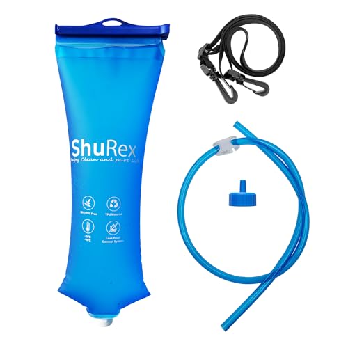 Shurex 3L Gravity Water Bag for Sawyer & LifeStraw Filters