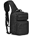 Monoki Tactical Sling Backpack, Military Rover Shoulder Sling Bag Pack, Molle Assault Range Bag Day Pack