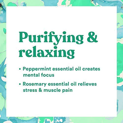 Miniatura 4 de ASUTRA Exfoliante corporal con sal del mar muerto (menta purificante), 12 onzas  Ultra hidratante, suave e hidratante  Aceites de jojoba natural y