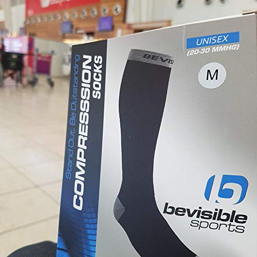 Image of BeVisible Sports Ultimate Compression Socks 20-30mmHg For Men & Women 1 Pair