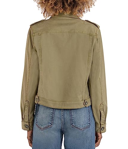 KUT from the Kloth Rosalyn Flap Pockets Trucker Jacket3