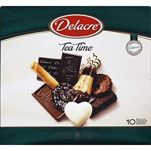 Delacre Surtido de galletas para la hora del té - La caja de 300g