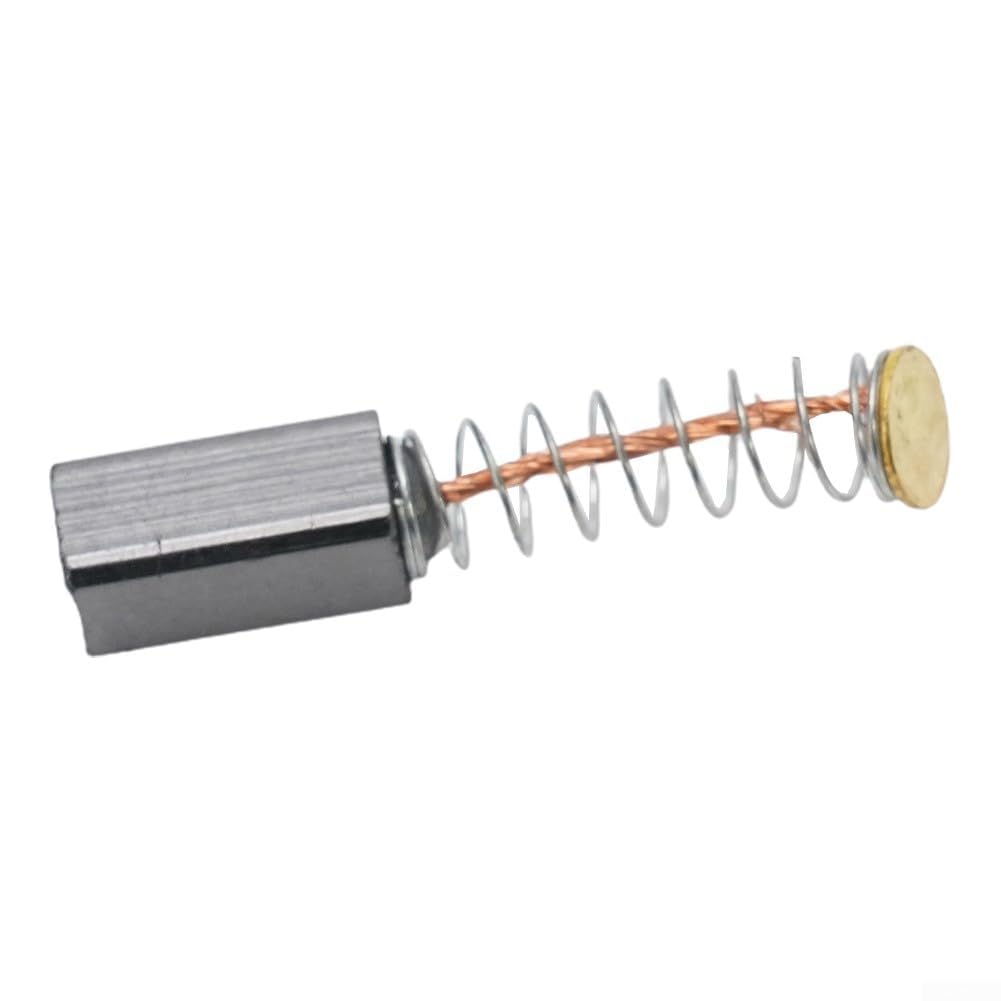 Confezione da 4 spazzole di carbone per utensili elettrici 10 mm x 5 x 5 mm parti di ricambio per funzione motore