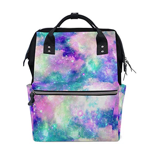 Rosa Regenbogen Einhorn Wolke Große Kapazität Windel Taschen Mummy Rucksack Multi Funktionen Wickeltasche Tasche Handtasche Für Kinder Babypflege