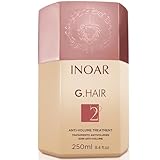 INOAR GHair Premium Keratin Step 2 with Keratin for Intense Frizz Reduction & Hair Smoothing, 6.7 Fl Oz