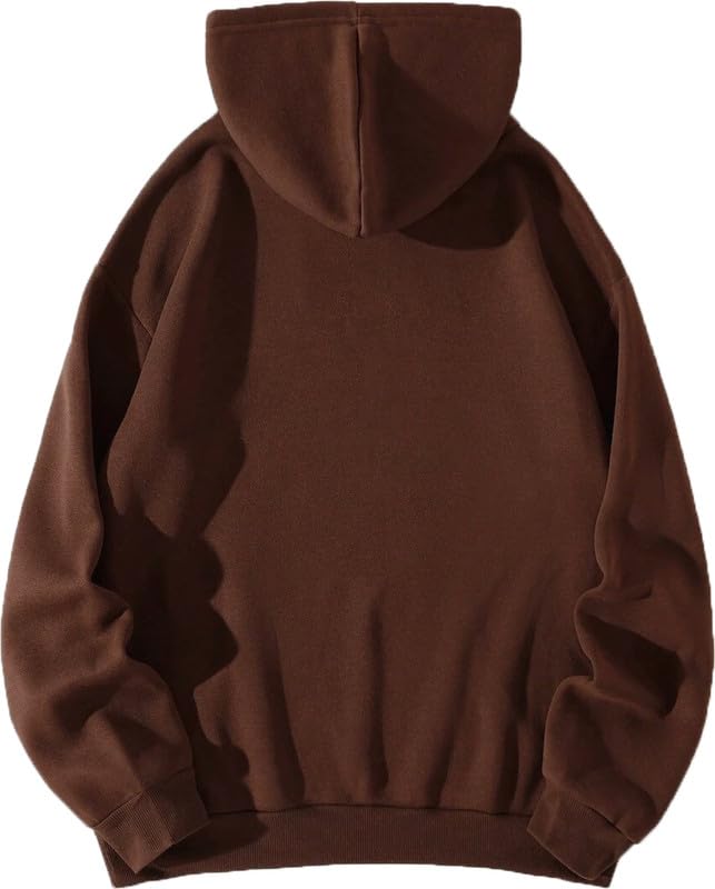 Image of Hoodie Women Girl Causal Stylish Sweatshirt Black Blue Maroon Pink Brown 599 699 499 Under Lavender Beige