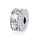 Produktbild Clip Charms 925 Sterling Silber Stern Mond Planet Perlen für Armband und Halskette Geburtstagsgeschenk