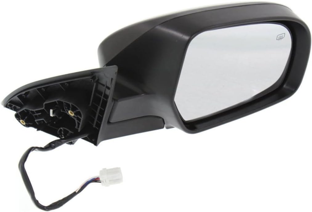 For Subaru Outback 2012 2013 2014 Door Mirror Passenger Side | Power | Heated | Textured | Replacement For 91036AJ14B, 91054AJ14A | SU1321138