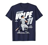 Anthony Volpe | New York Y MLB Baseball Players | MLBAVO204M T-Shirt
