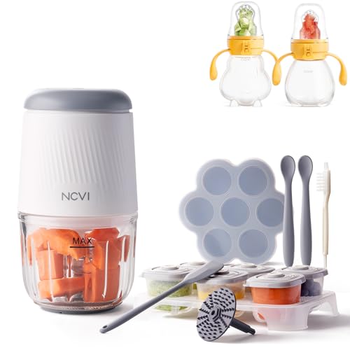Image of NCVI Baby Food Maker and Baby Fruit Food Feeder, BPA Free