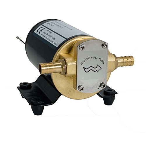 Hex Autoparts Heavy Duty Rear Mount Oil Gear Pump 12V DC 3.2 GPM Scavenge Replace STS