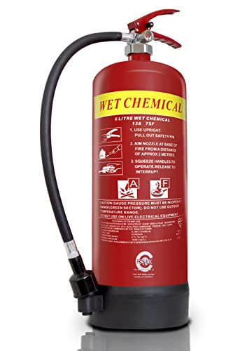 FSS UK 6 Litre Wet Chemical Fire Extinguisher