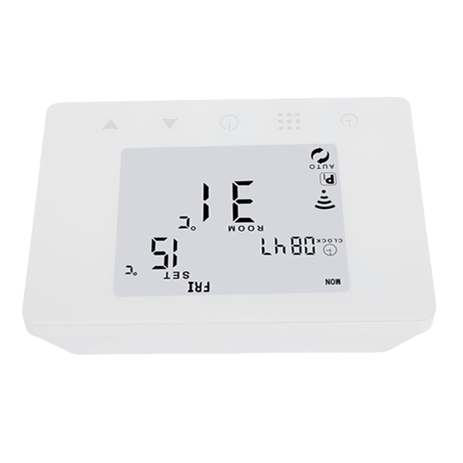 Inteligentny Regulator Temperatury, Termostat WiFi ze Sterowaniem za pomocą Aplikacji Mobilnej, Montowany na ścianie do Monitorowania w Czasie Rzeczywistym w Biurze Domowym
