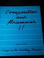Composition and Grammar 11 0844528862 Book Cover