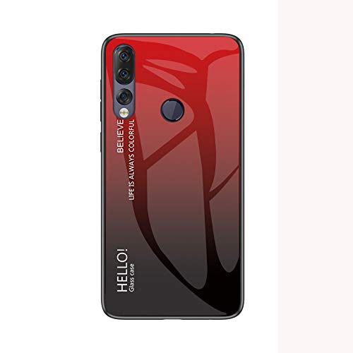 Custodia® Gradient Color Anti-Arañazos Vaso Funda para Lenovo Z5s (3)