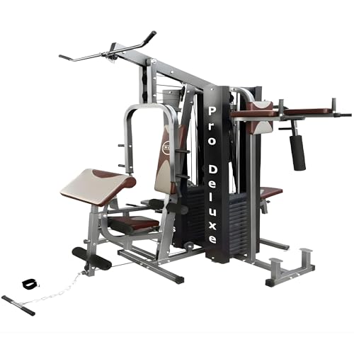 Multi Estação Pro Deluxe 204Kg Anilhas, WCT Fitness