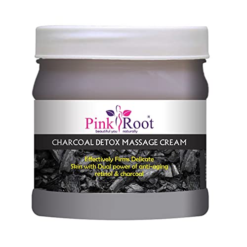 Image of Pink Root Charcoal Cream 500gm with De-Tan Scrub 500gm