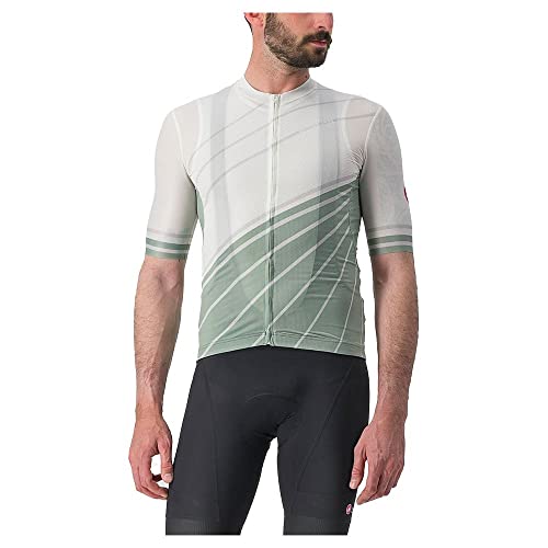 Amazon CASTELLI 4523014-065 Speed Strada Jersey Men's T-Shirt Ivory/Defender Green XXL #ad