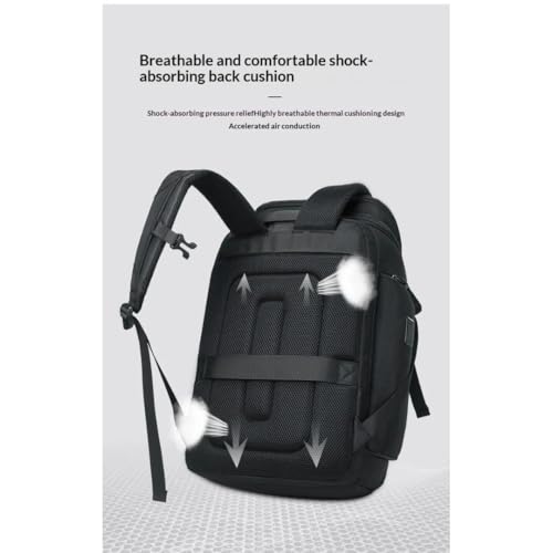 Image of KARRIER Backpack with Padded Laptop Compartment /Expandable /Multifunctional /Stylish /Daily Commute /Multiple Compartments /Unisex Backpack for Office /College /Students