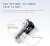 Antigravity A1 - Dron 360 8K para vuelo inmersivo, control de movimiento punto a punto para adultos, niños y principiantes, evitación de obstáculos, 249g y plegable, Deep Track, retorno automático, alcance de 10 km, edición automática (Paquete Infinity con portapasaportes) 5