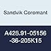 Sandvik Coromant A428.91-05156-36-205K15 Gun Drill