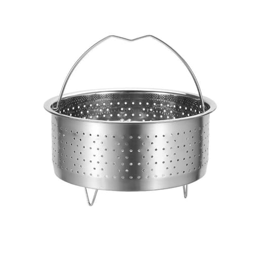 Panier vapeur pour la cuisine, panier vapeur en acier inoxydable pour autocuiseurs, casseroles (diamètre extérieur : 22 cm)
