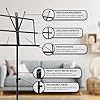 ZENO Music Stand | Music Stands for Sheet Music, Books, Notes | Music Sheet Stand with Music Sheet Clip Holder, Foldable Design & FREE Carry Bag | Heavy Duty Stand | Easy To Carry | Unfolds In Seconds #5