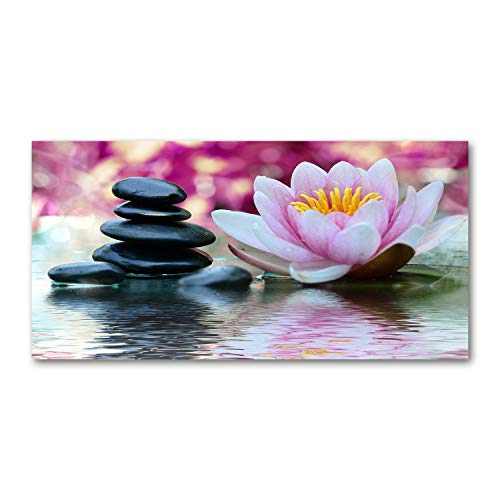 Splashback Guard Tulup en verre trempé avec design floral haut de gamme